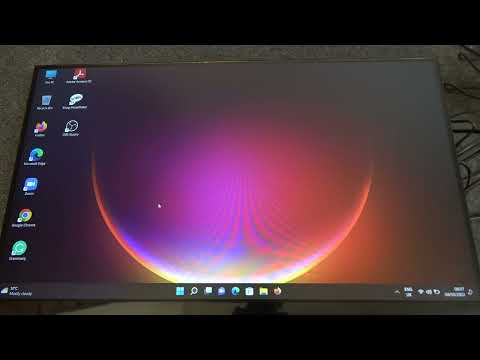 Xiaomi Desktop Monitor Screen - How To Change Color Temperature