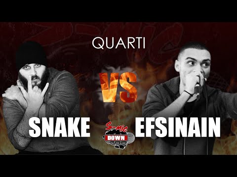 SNAKE VS EFSINAIN (QUARTI DI FINALE) SMIC DOWN 2020