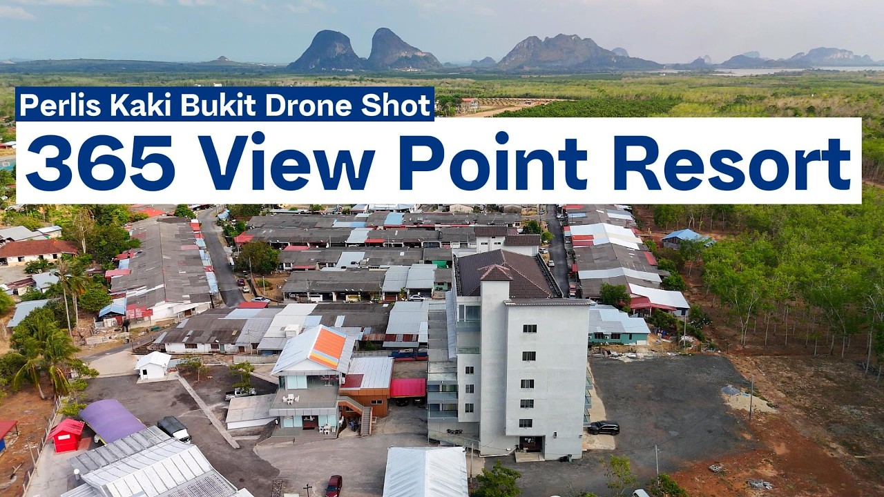 Perlis 365 View Point Resort Kaki Bukit Drone Shot #perlis #kakibukit #travel #drone #malaysia #dji