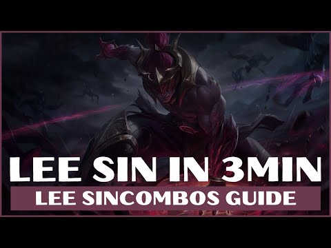 LEE SIN COMBOS GUIDE S11 LOL 2020 | LEE SIN GUIDE LEAGUE OF LEGENDS