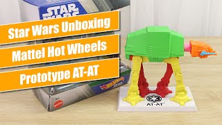 Hot Wheels Starships Select Prototype AT-AT - Star Wars Unboxing