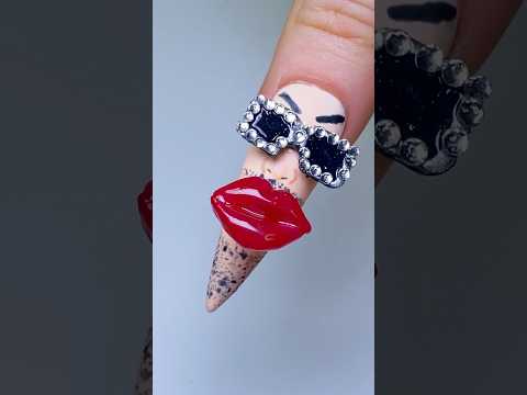 MANN!! 💥👄😂 #nails #nailart #funny