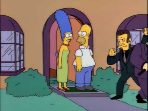 Simpsons Italian mafia vs. Japanese mafia