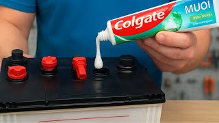 Old Battery as New in 1 minutes! Genius Way to Restore your Battery!