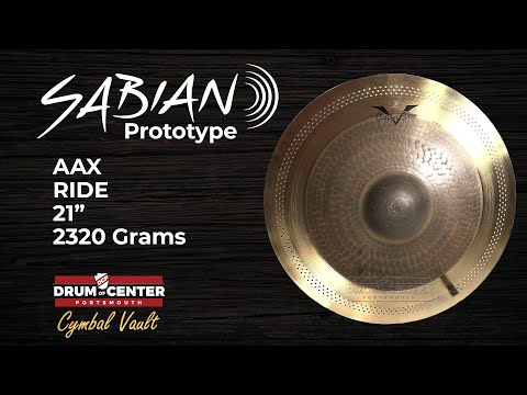 Sabian Prototype AAX Ride Cymbal 21" 2320 grams