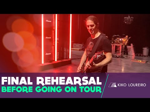 Final Rehearsal Before Going On Tour With Megadeth