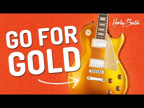 Gold Top Les Paul EMG Guyker upgraded guitar - Image 2