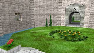 pov: You Stay the Night inside Zelda's Castle in Ocarina of Time with Rain and Music