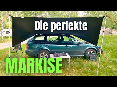 Das Tarp für das Auto - Meine perfekte Automarkise!