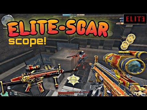 SCAR Light - Scope Elite (GamePlay) Death Trap HMXtreme |CrossFire Philippines| MonarchZombieV4