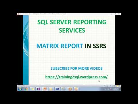 01 SSRS INTRODUCTION | SSRS Tutorial for beginners