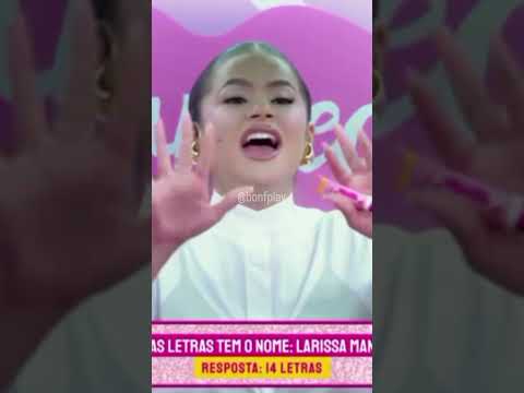 larissa manoela e maisa jogam um jogo para ver quem conhece mais #larissamanoela #maisa #desafio