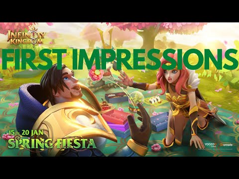Infinity Kingdom | NEW Spring Fiesta Seasons Event! Initial Impressions & Thoughts