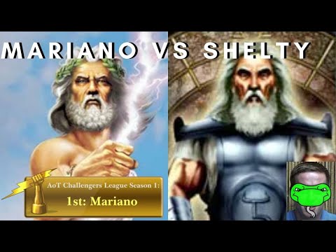 Mariano (Zeus) vs Shelty (Oranos) - Age of Mythology: The Titans (Game 3)