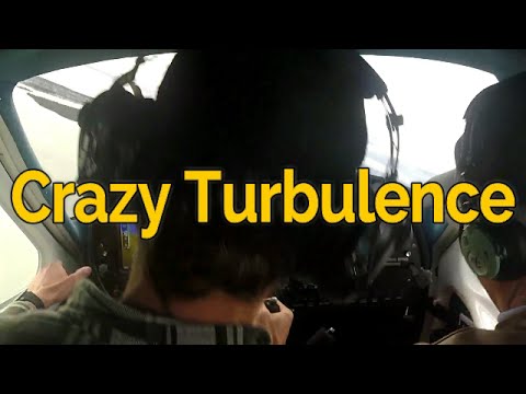 Crazy Turbulence After Take Off | Student Pilot | Full Audio