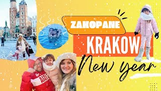 From Krakow to Zakopane 🇵🇱 | Hotel, Food, Thermal Spa & Family Vlog / Aile Gezi 