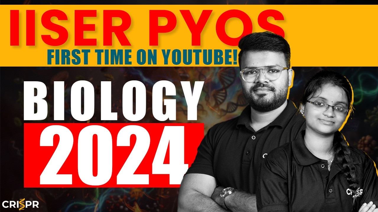 IAT 2024 Biology PYQ Solutions Video