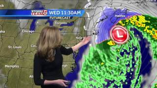 Blizzard warning for Cape Cod; Danielle's forecast