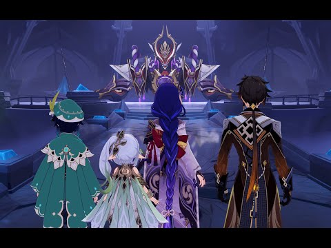 C6 All Archons vs Scaramouche Boss