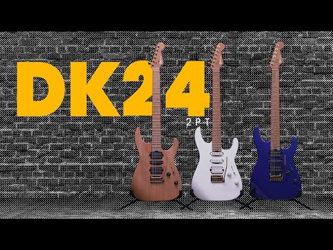 Charvel Pro-Mod DK24 HSH 2PT CM Electric Guitar, Mystic Blue image 4