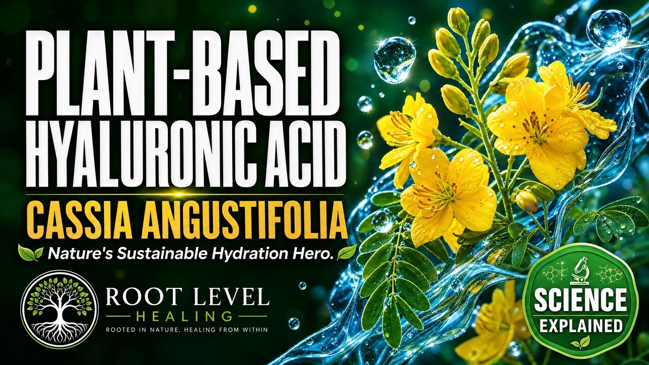 Plant-Based Hyaluronic Acid: Cassia Angustifolia Seed Extract for Ayurvedic Skin Hydration Video