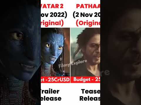 Pathaan or Avatar 2 #srk #avatar2 #shorts #youtubeshorts