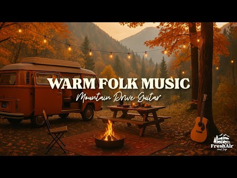 Soothing Folk Guitar Escape in the Breathtaking Smoky Mountains 🍂