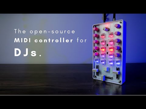 I Built a MIDI CONTROLLER for DJs: the TRAKTORINO 2.0