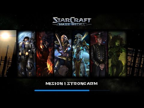 STARCRAFT MASS RECALL MISION EXTRA 1 STRONGARM #starcraft #starcraft2 #massrecall #rts #sc