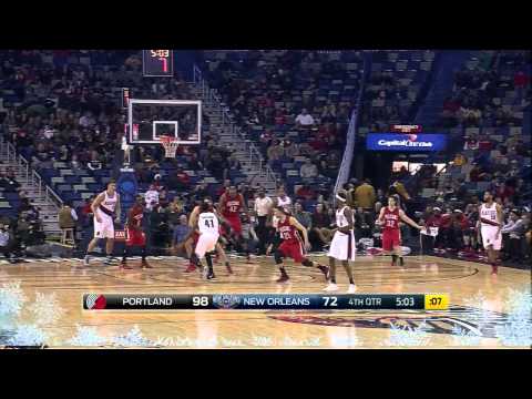 C.J. McCollum Highlights Blazers vs. Pelicans 12.20.2014 - 2 Points, 1 Assist
