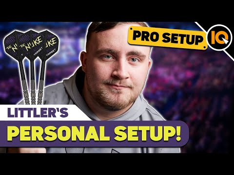 Luke Littler’s Darts Setup: Match Darts vs. Retail Version