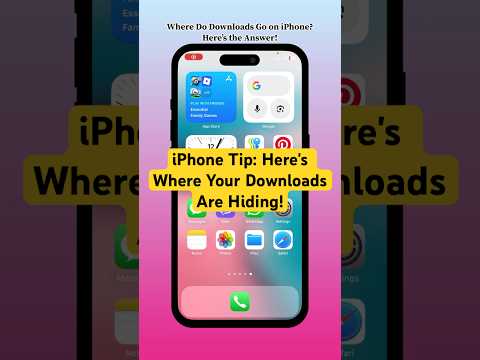 Where Do Safari Downloads Go on iPhone? (Here’s the Hidden Location!) #shorts #iphone