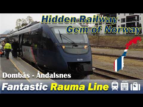 Scenic Rauma Line to Åndalsnes During Easter Holiday - Train Trip in Norway 🇳🇴 