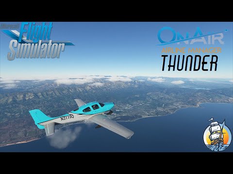 Microsoft Flight Simulator 2020 | OnAir Airline Manager Thunder | Part 1