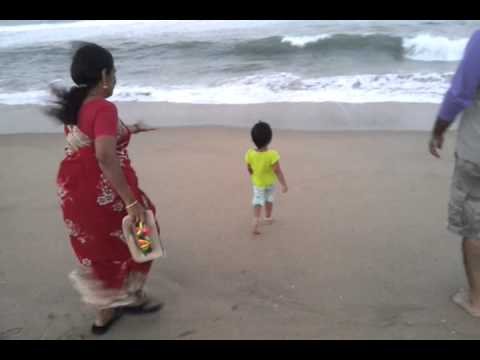Shaheen at Kalpakkam Beach