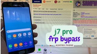 samsung j7 pro frp bypass with free tool ✅(samfw)