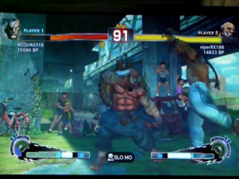 viperRX188 (Gouken) vs ACQUA0316 (Sagat)
