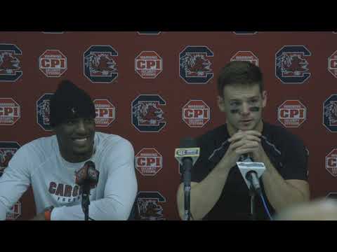 POSTGAME: Bryan Edwards, Jake Bentley on Ole Miss — 11/3/18