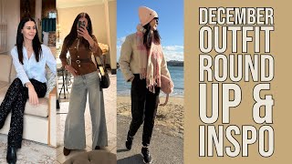 What I Wore Last Month: December Outfit Round Up & Inspo