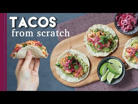 Shrimp Tacos from Scratch | Easy and quick recipe