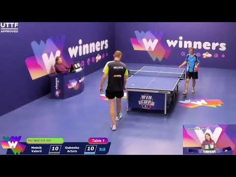 WINners CUP table 1 10.09 Melnik Valerii - Gubenko Artem 21:00