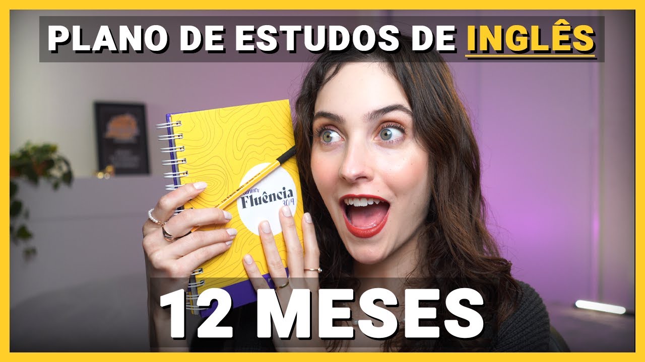 Plano de estudos de INGLÊS para 12 meses (completo✨) | O que e como estudar inglês em 12 MESES.