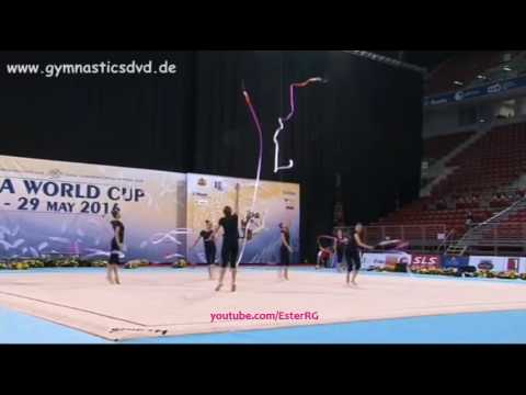 Belarus 5 ribbons Training - WC Sofia 2016