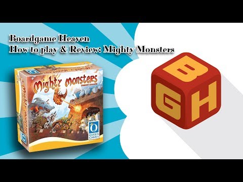 Boardgame Heaven How To Play & Review: Mighty Monsters
