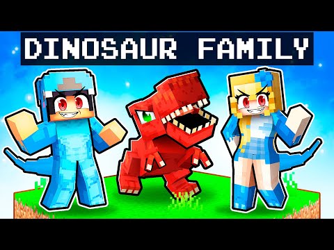 OMG! Taming Dino Family in Minecraft!
