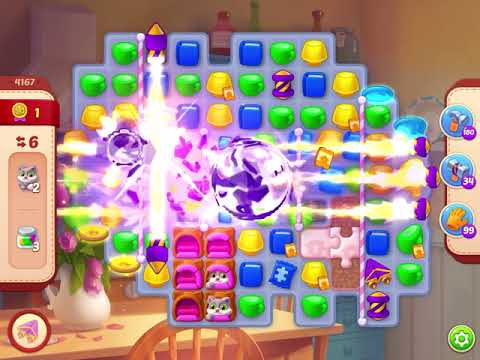 Homescapes Level 4167 With No Boosters - Flower Shop: Water the Tree