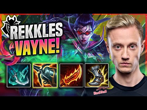 REKKLES IS A BEAST WITH VAYNE IN SOLOQ! - G2 Rekkles Plays Vayne ADC vs Jinx! | Patch 11.16