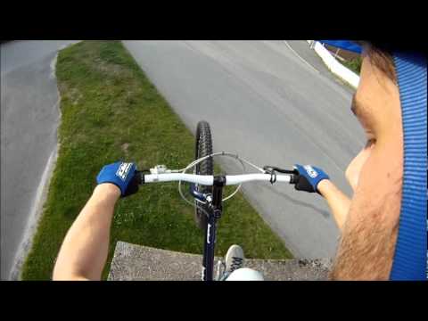 Oskar Olsson trial summer ride 2011 Asarum/Blekinge/Sweden.