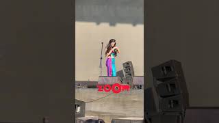 Hrithik Roshan's girlfriend Saba Azad's LIVE performance at Lollapalooza India 😍 | #shorts