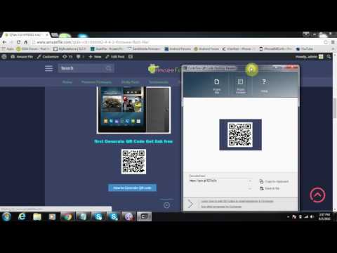 How to generate QR code by Amazefile.com